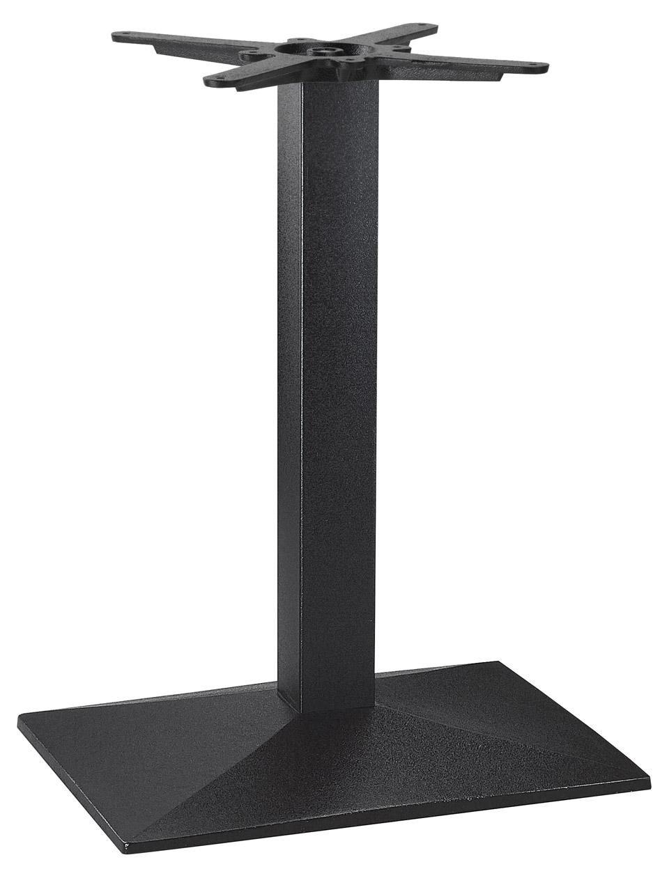 Pyramid Single Rectangular Table Base - Dining Height