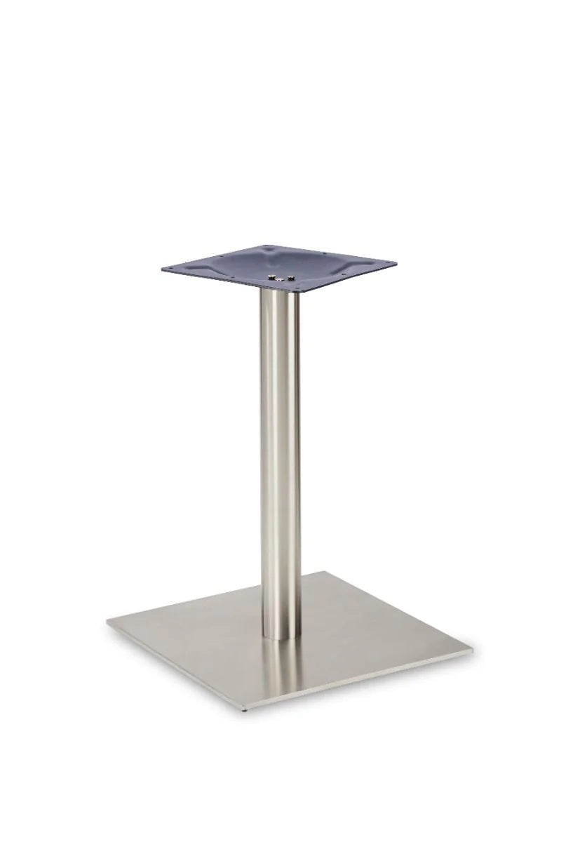 Profile Square Large Rt Ss Table Base - Profile - Square Large Dining SS (Round Tube) - view 1