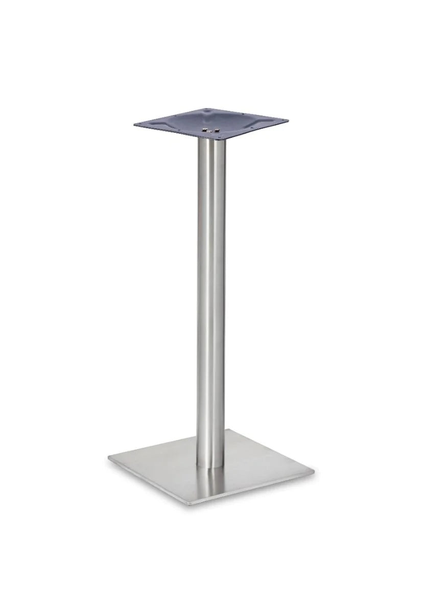 Profile Square Small Rt Ss Table Base - Profile - Square Small Mid Height SS (Round Tube) - view 1
