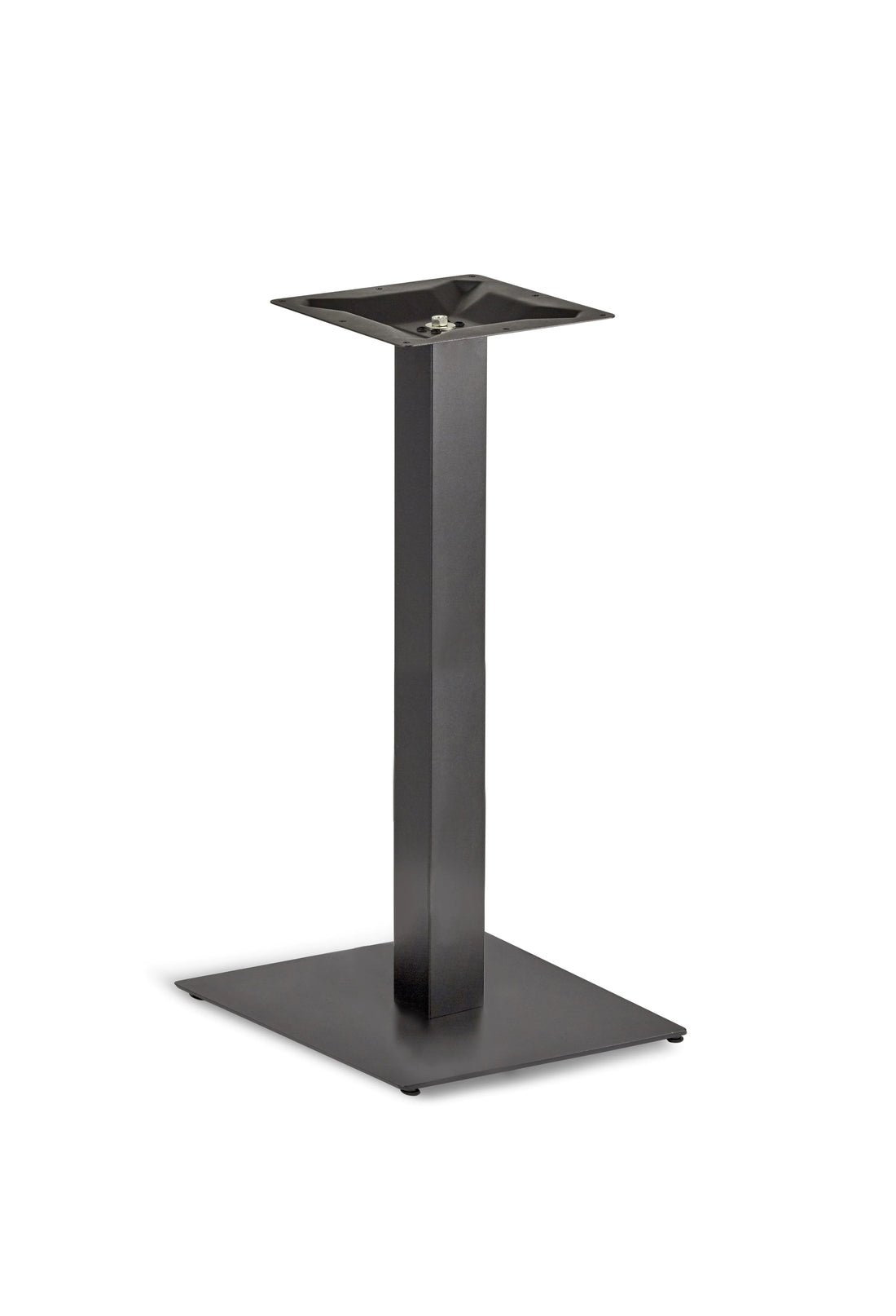 Profile Square Small St Table Base - Profile - Square Small Mid Height (Square Tube) (Black) - view 1