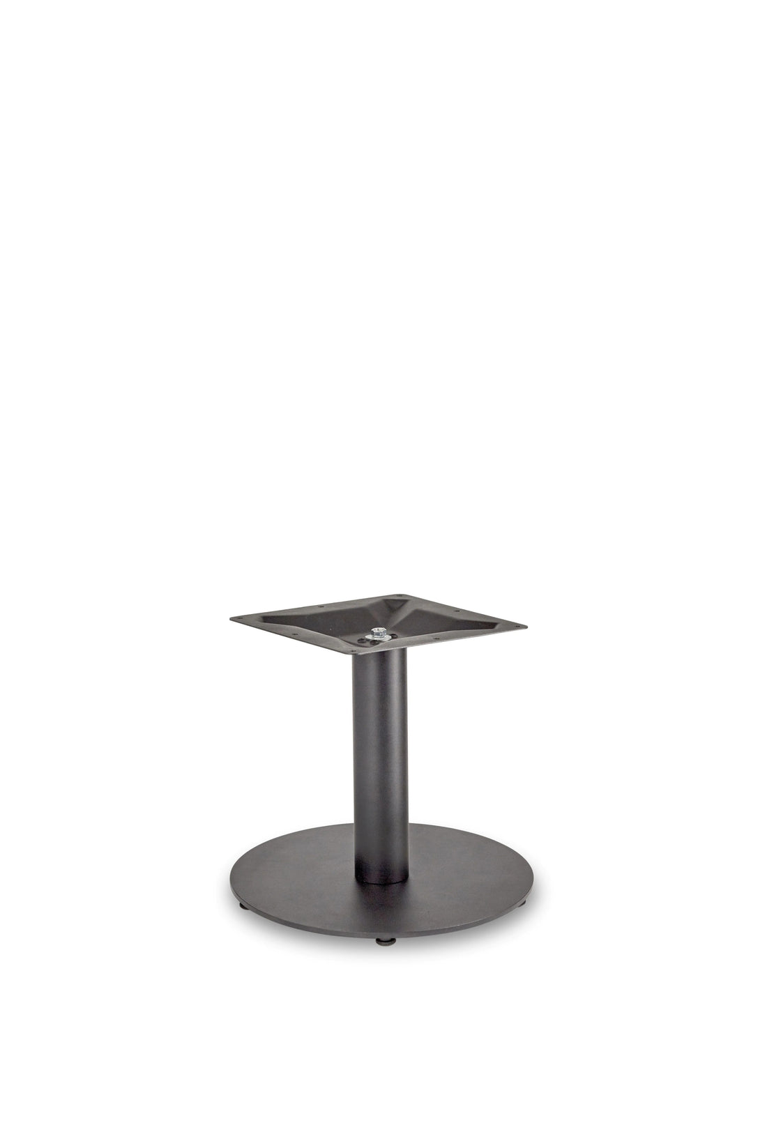 Profile Round Small Rt Table Base - Profile - Round Small Coffee (Round Tube) (Black) - view 1