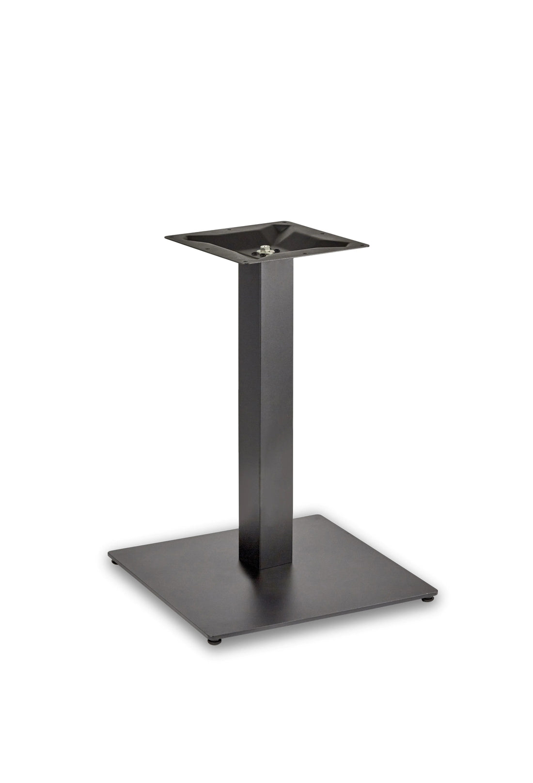 Profile Square Large St Table Base - Profile - Square Large Dining (Square Tube) (Black) - view 1