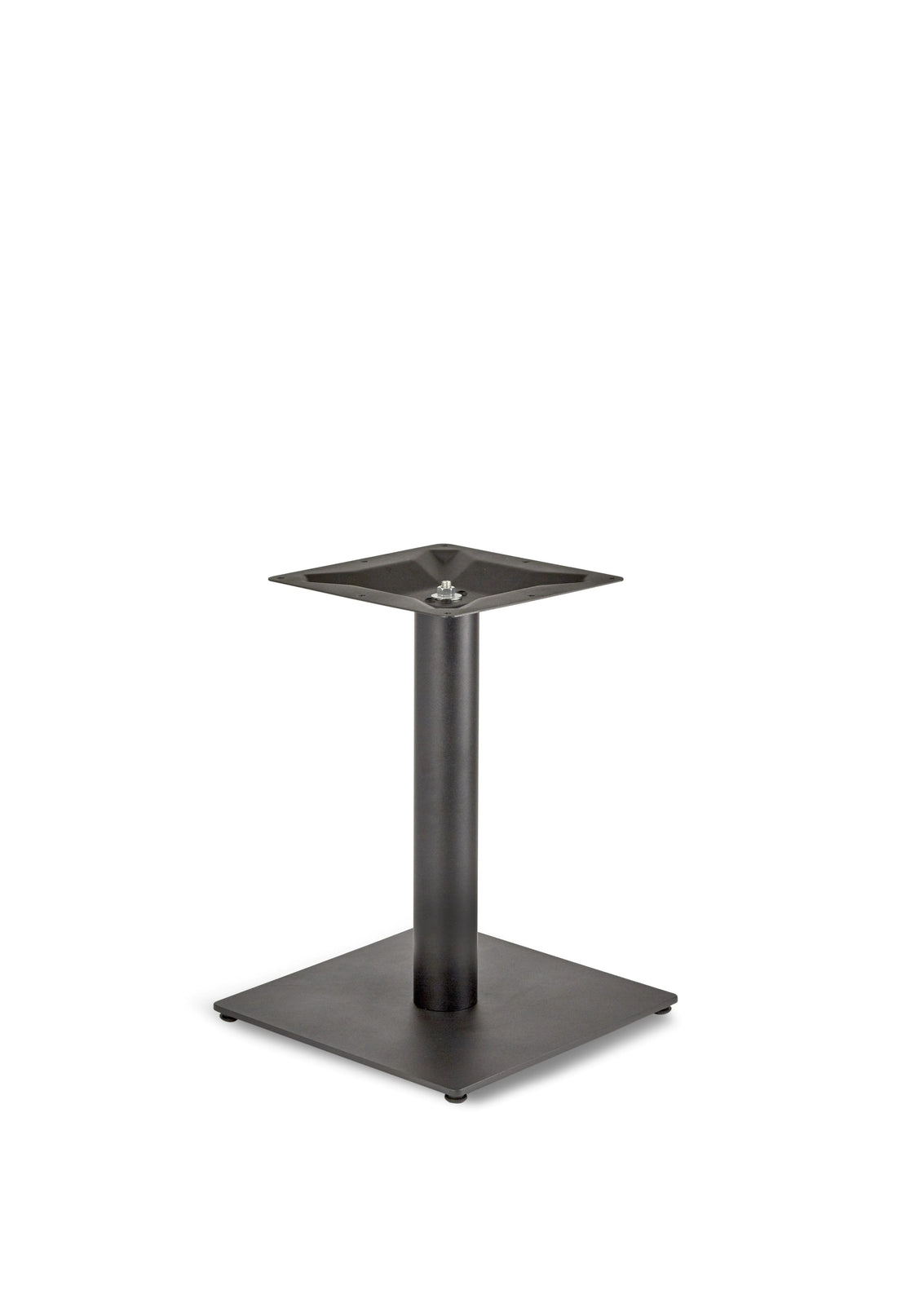 Profile Square Small Rt Table Base - Profile - Square Small Lounge (Round Tube) (Black) - view 1