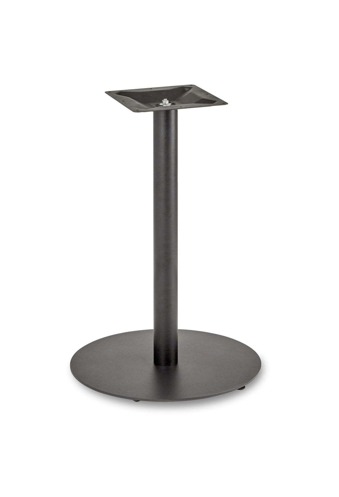 Profile Round Large Rt Table Base - Profile - Round Large Mid Height (Round Tube) (Black) - view 1