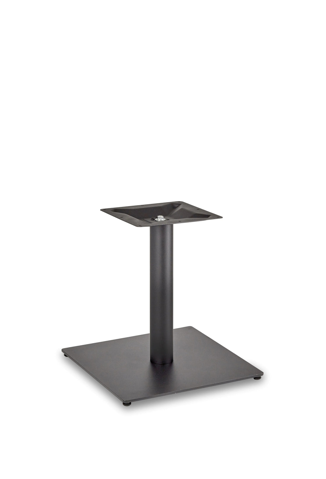 Profile Square Large Rt Table Base - Profile - Square Large Lounge (Round Tube) (Black) - view 1