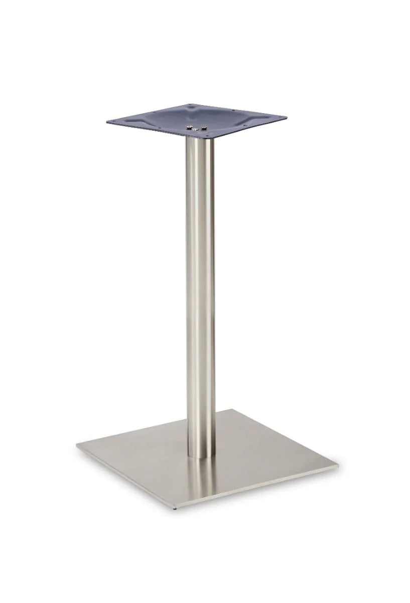 Profile Square Large Rt Ss Table Base - Profile - Square Large Mid Height SS (Round Tube) - view 1