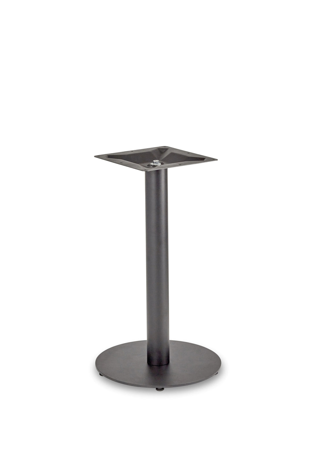 Profile Round Small Rt Table Base - Profile - Round Small Dining (Round Tube) (Black) - view 1