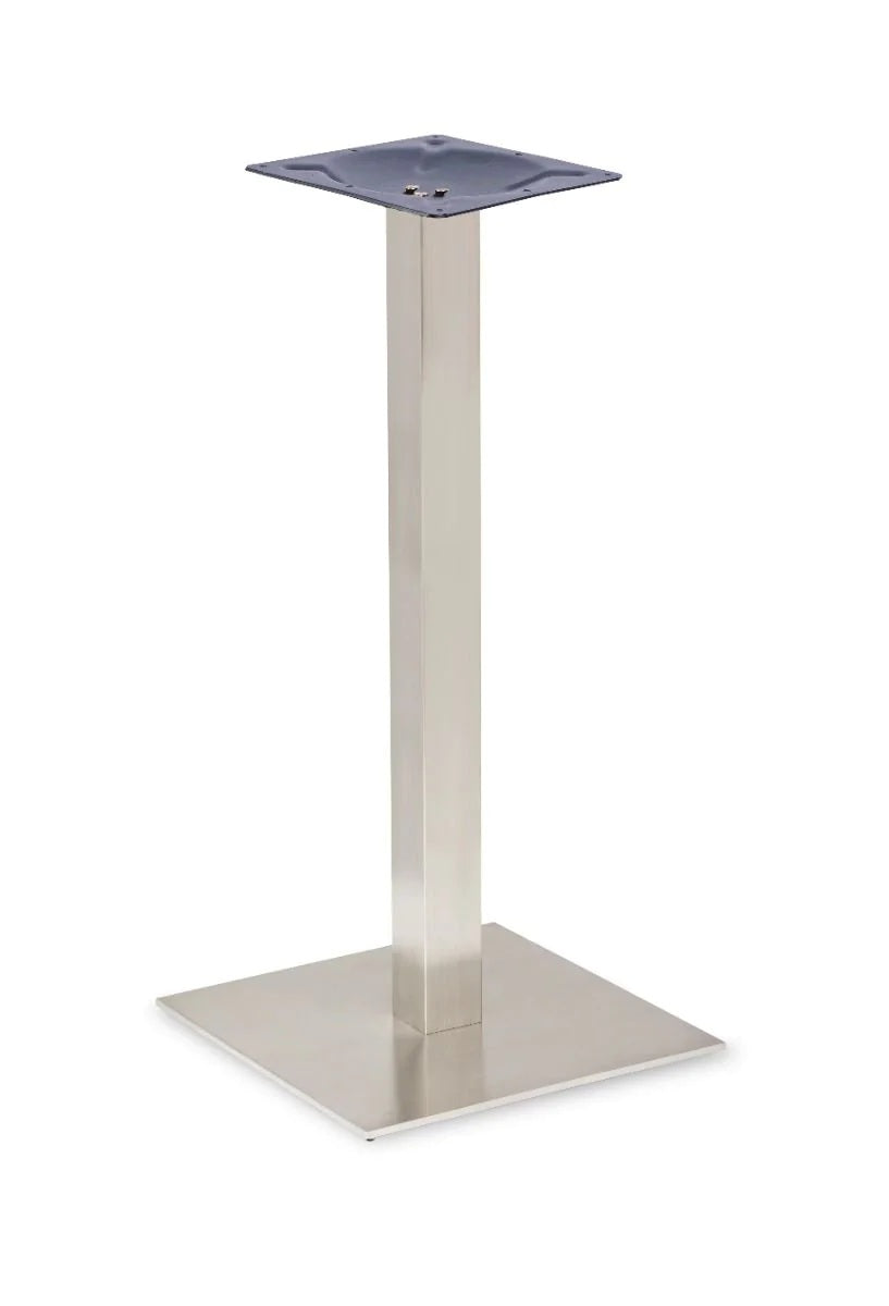 Profile Square Large St Ss Table Base - Profile - Square Large Poseur SS (Square Tube) - view 1