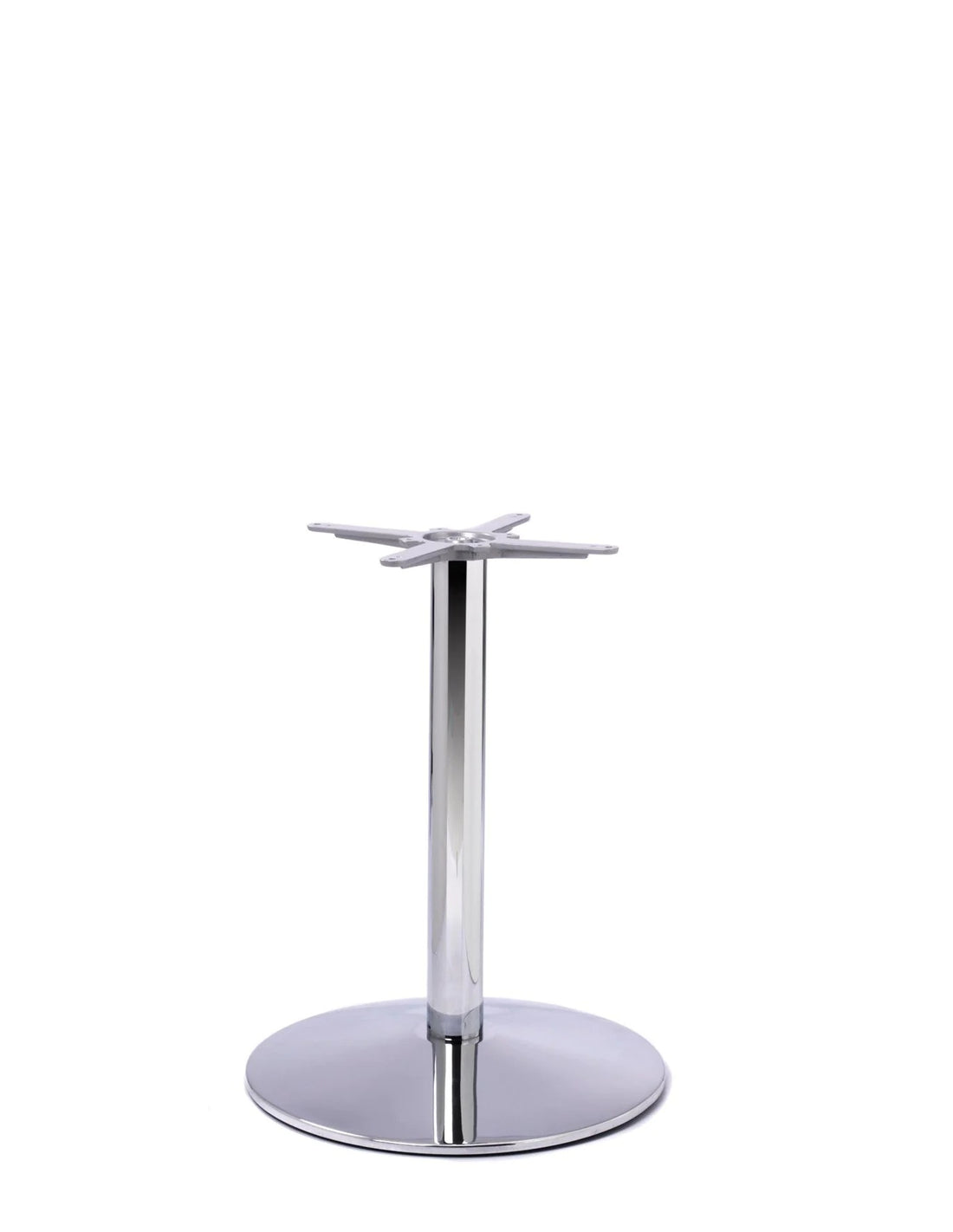 Dome Medium Chrome Table Base - Dome AC - Medium Dining - view 1