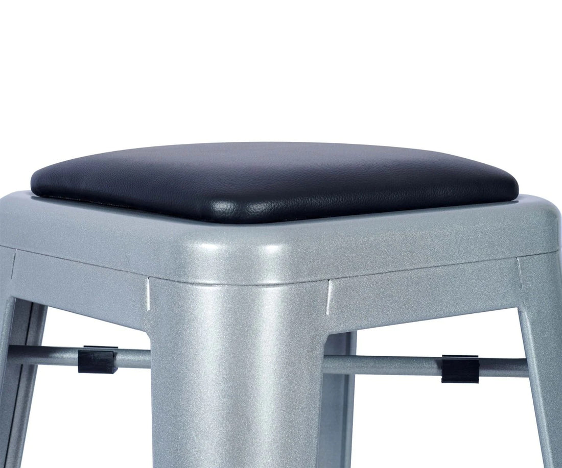Paris Low Stool Grey - Paris Low Stool (Grey) - view 4