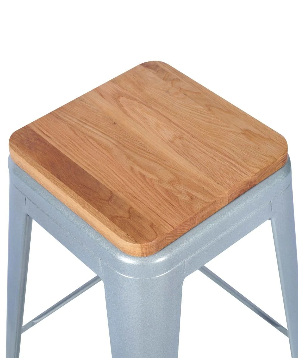 Paris Low Stool Grey - Paris Low Stool (Grey) - view 5