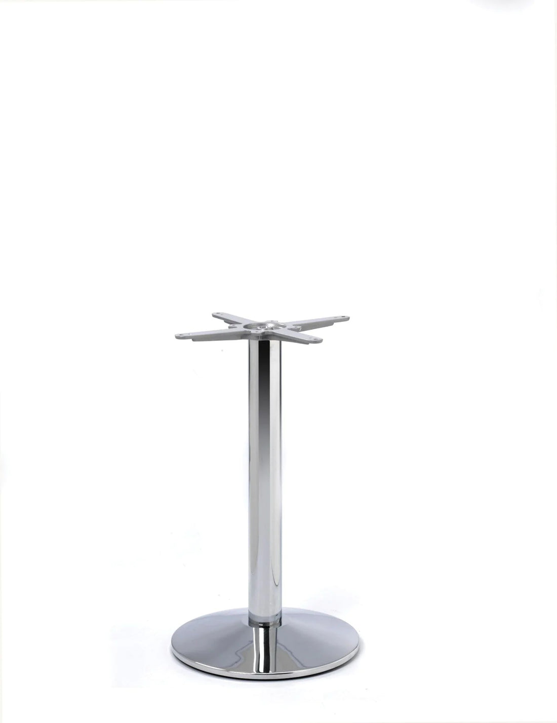 Dome Small Chrome Table Base - Dome AC - Small Dining - view 1