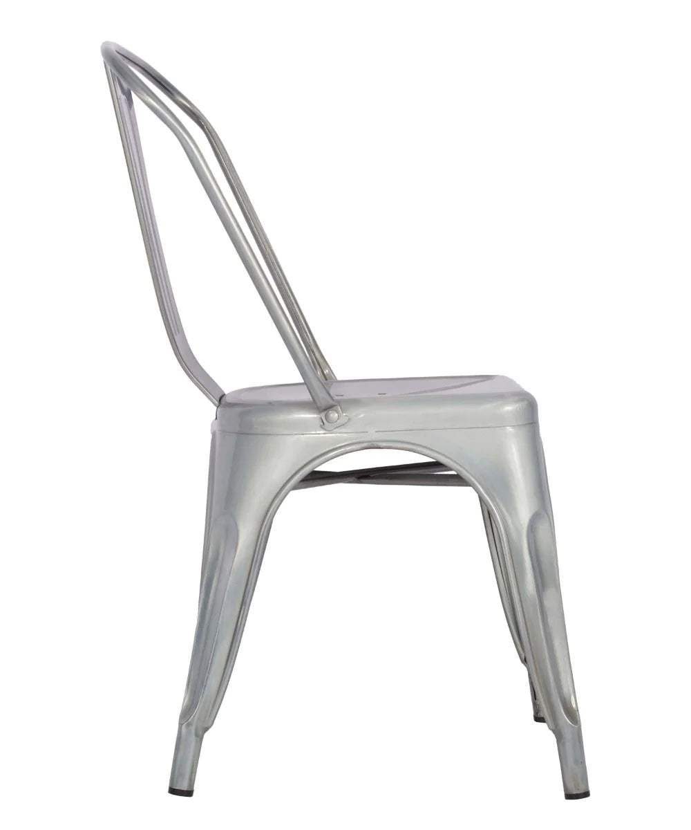 Paris Side Chair Grey - Paris Side Chair (Grey) - view 7