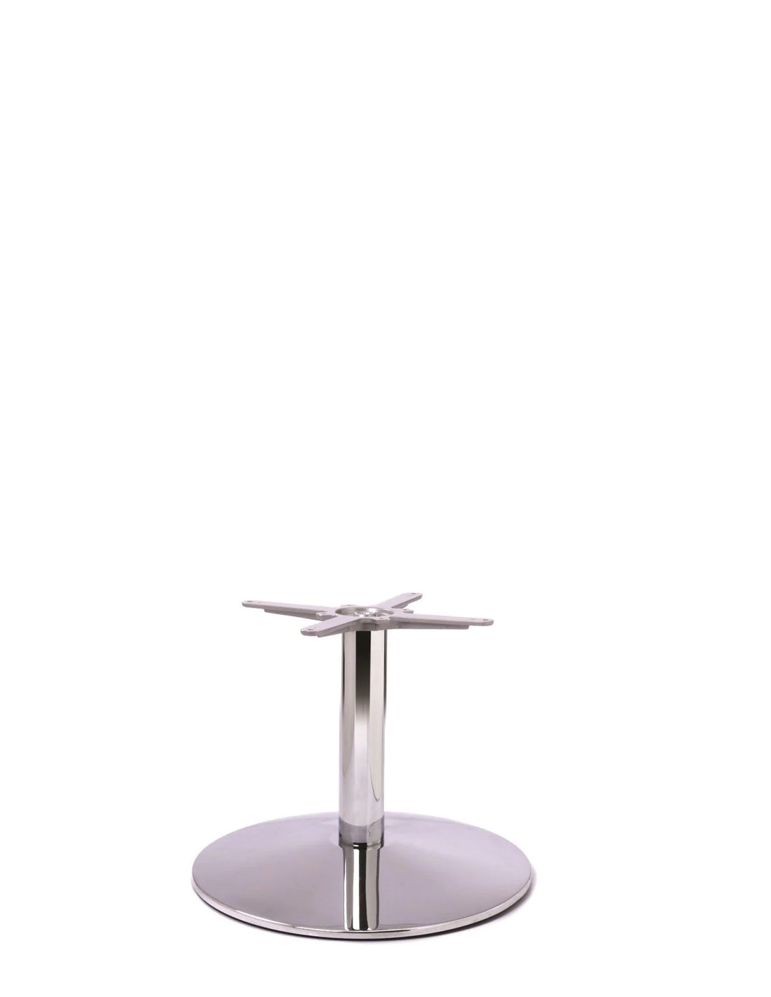 Dome Medium Chrome Table Base - Dome AC - Medium Coffee - view 1