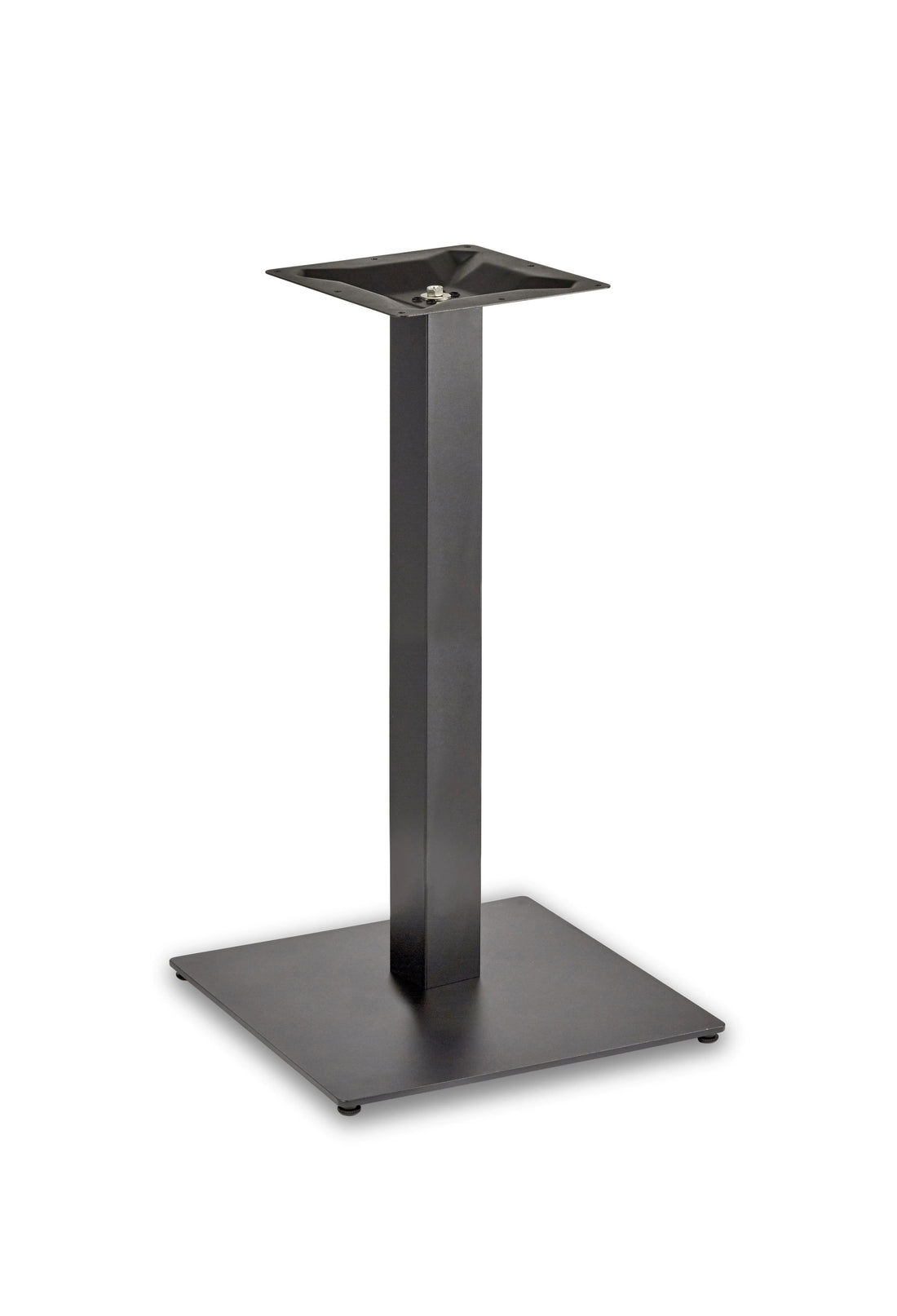Profile Square Large St Table Base - Profile - Square Large Mid Height (Square Tube) (Black) - view 1