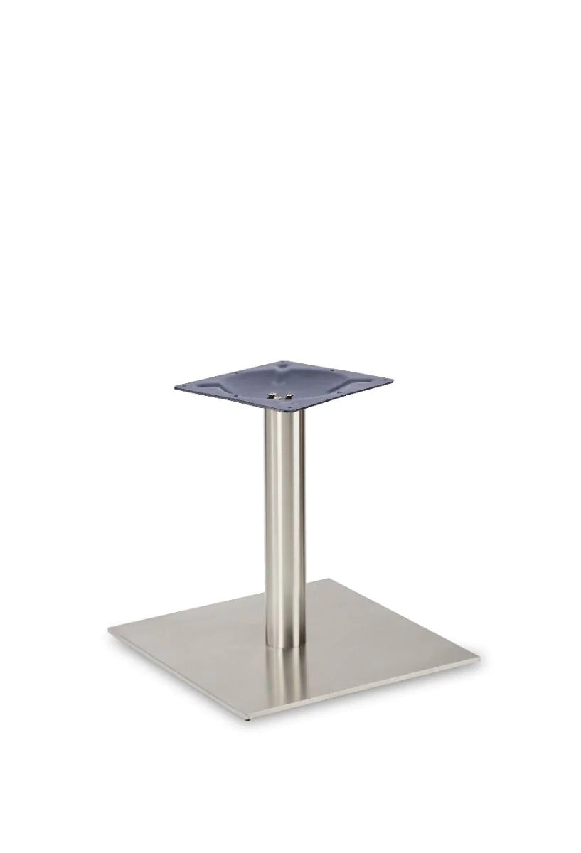 Profile Square Large Rt Ss Table Base - Profile - Square Large Lounge SS (Round Tube) - view 1