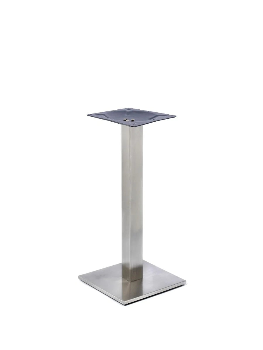 Profile Square Small St Ss Table Base - Profile - Square Small Mid Height SS (Square Tube) - view 1