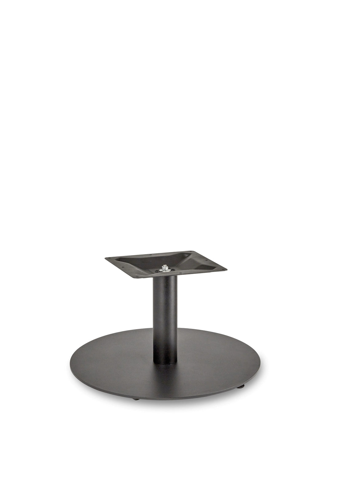Profile Round Large Rt Table Base - Profile -  Round Large Coffee (Round Tube) (Black) - view 1