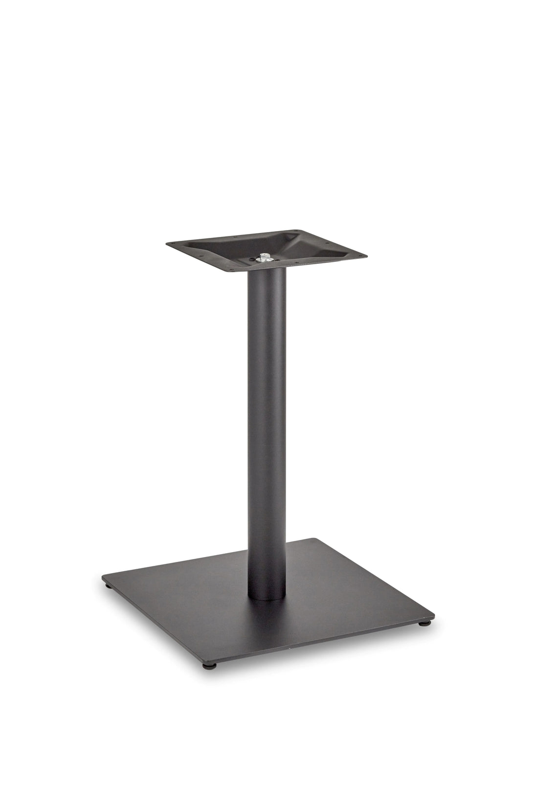 Profile Square Large Rt Table Base - Profile - Square Large Dining (Round Tube) (Black) - view 1