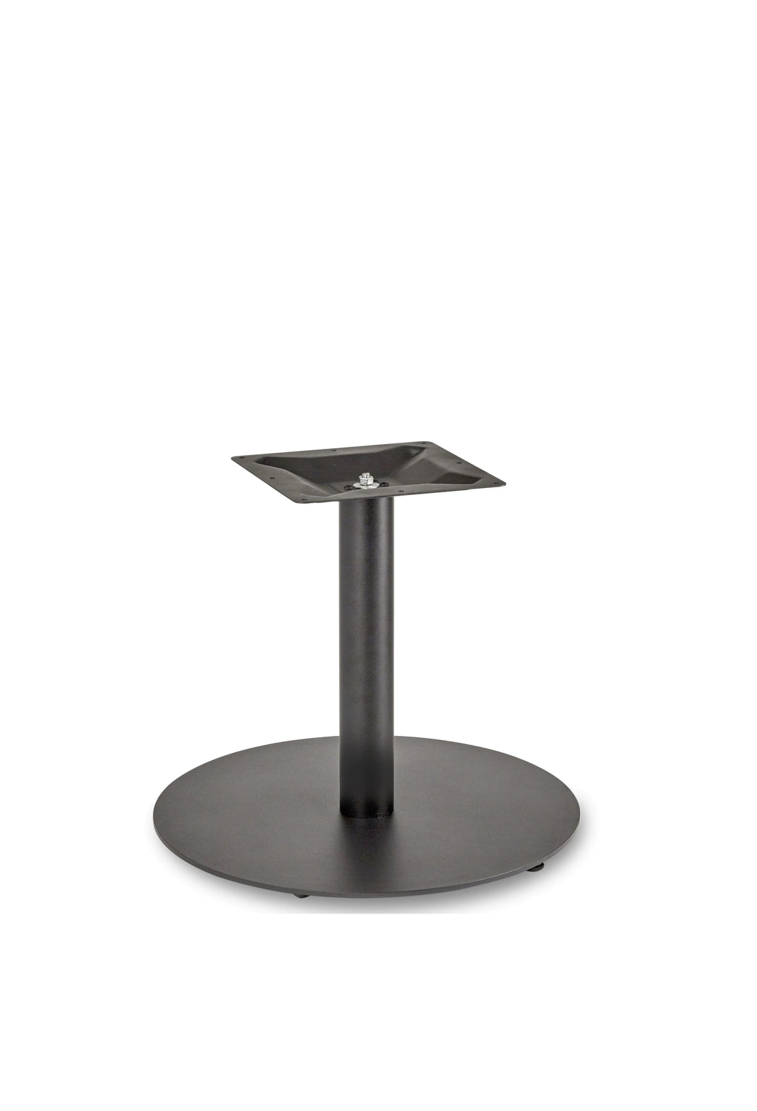 Profile Round Large Rt Table Base - Profile - Round Large Lounge (Round Tube) (Black) - view 1