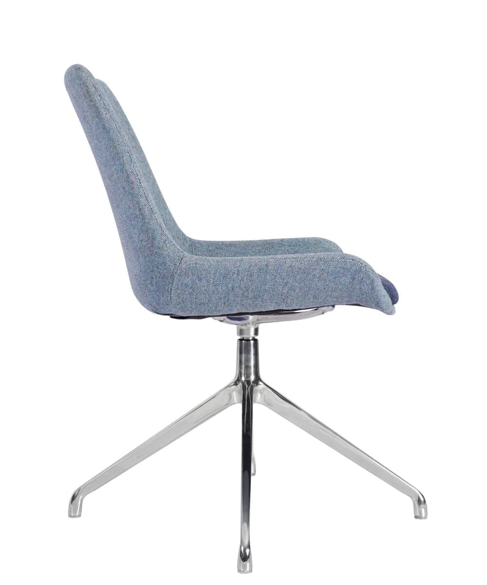 Brooklyn Manhattan Glide - Brooklyn Side Chair - Manhattan Glide Base (Alu) - view 2
