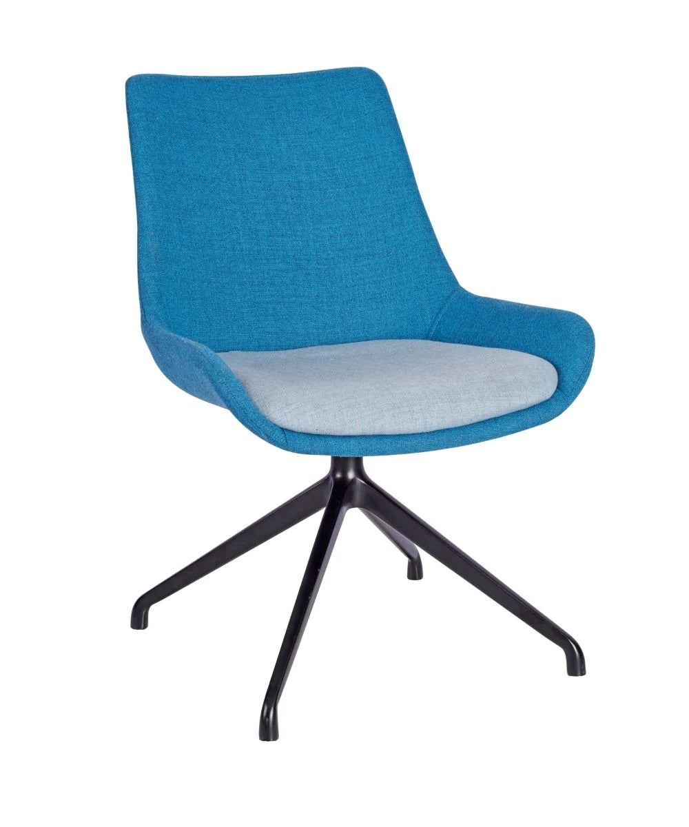 Brooklyn Manhattan Glide - Brooklyn Side Chair - Manhattan Glide Base (Blk) - view 1