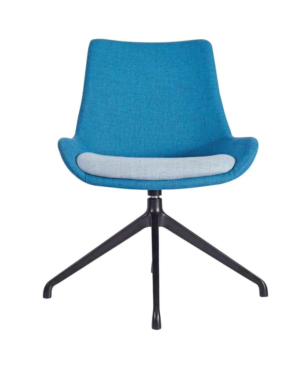 Brooklyn Manhattan Glide - Brooklyn Side Chair - Manhattan Glide Base (Blk) - view 3