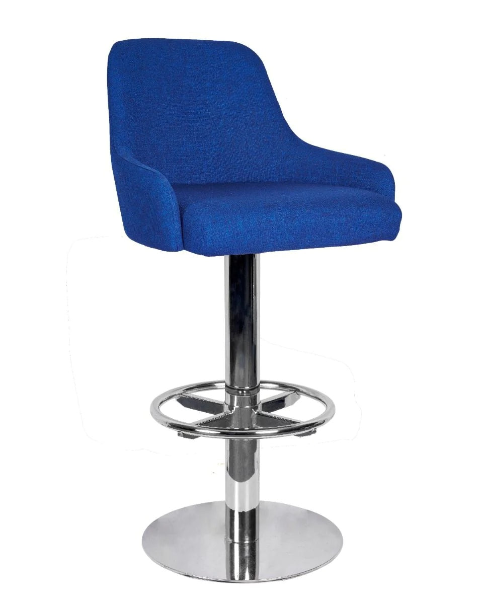 Camden High Stool Keele Polished Steel - 63821 - view 2