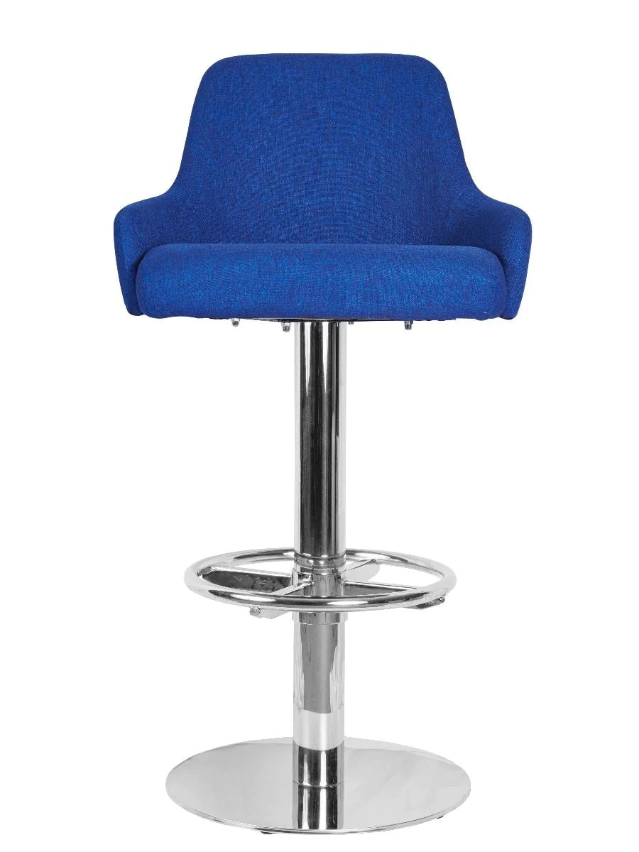Camden High Stool Keele Polished Steel - 63821 - view 4