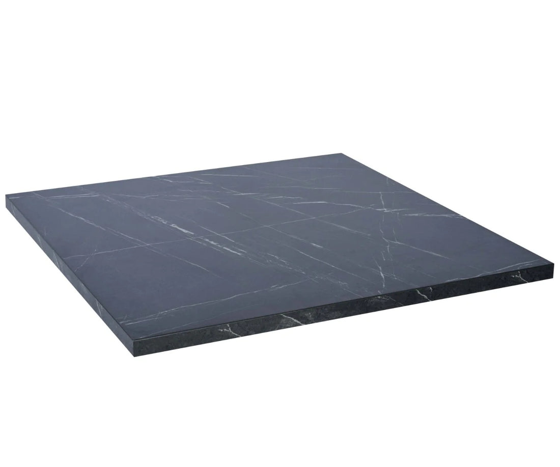 Egger Black Pietra Grigia Laminate Top - Matching Edge - Laminate Top SQ60 - Black Pietra Grigia (Matching Edge) - view 2