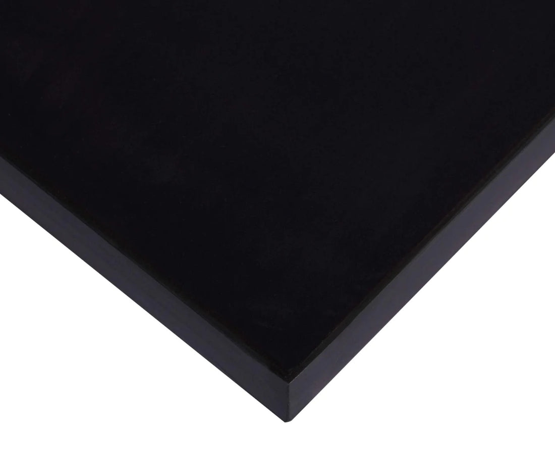 Egger Black Laminate Top - Laminate Top SQ60 - Black (Matching Edge) - view 2