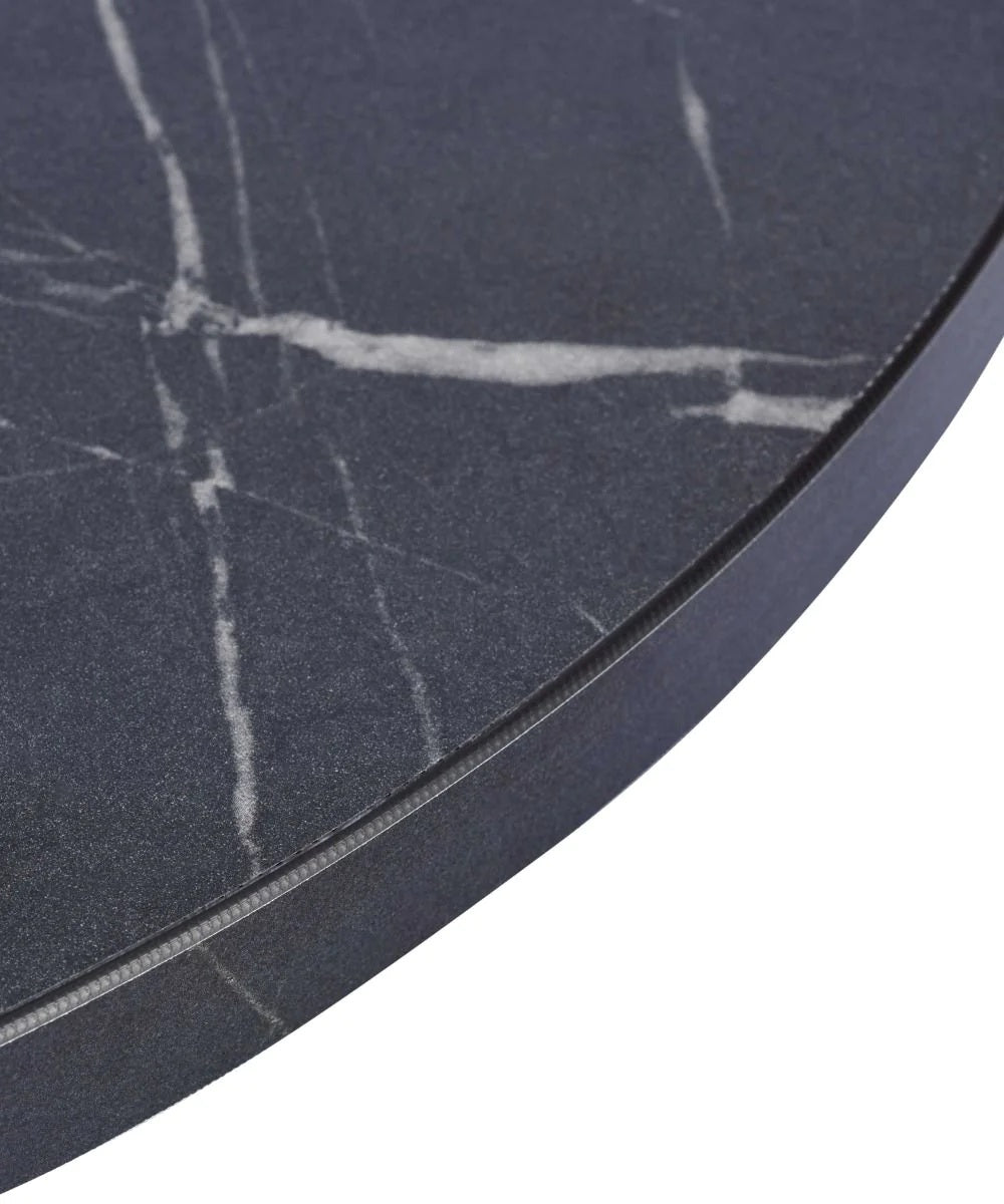 Egger Black Pietra Grigia Laminate Top - Matching Edge - Laminate Top RD60 - Black Pietra Grigia (Matching Edge) - view 2