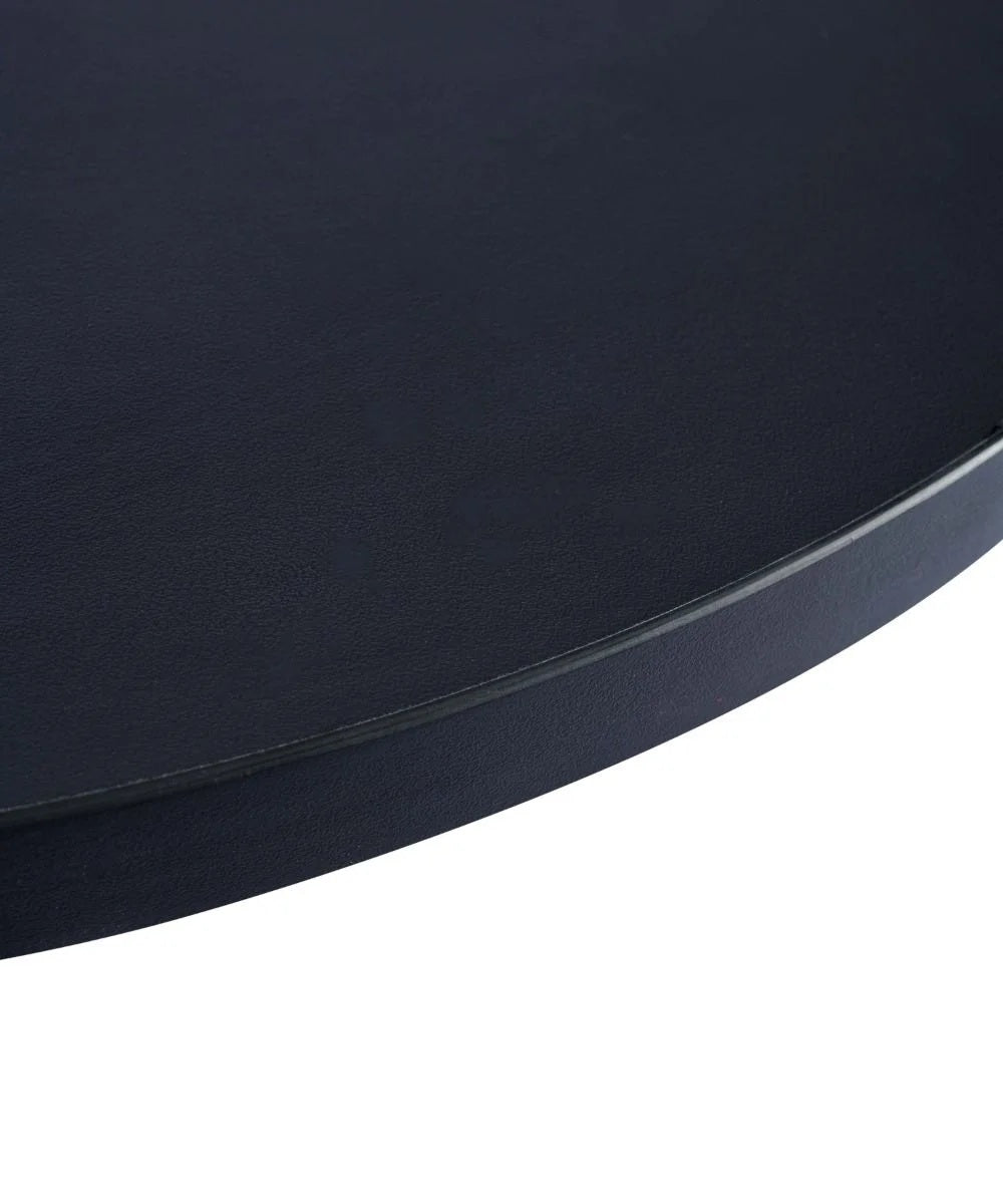 Egger Black Laminate Top - Laminate Top RD80 - Black (Matching Edge) - view 1
