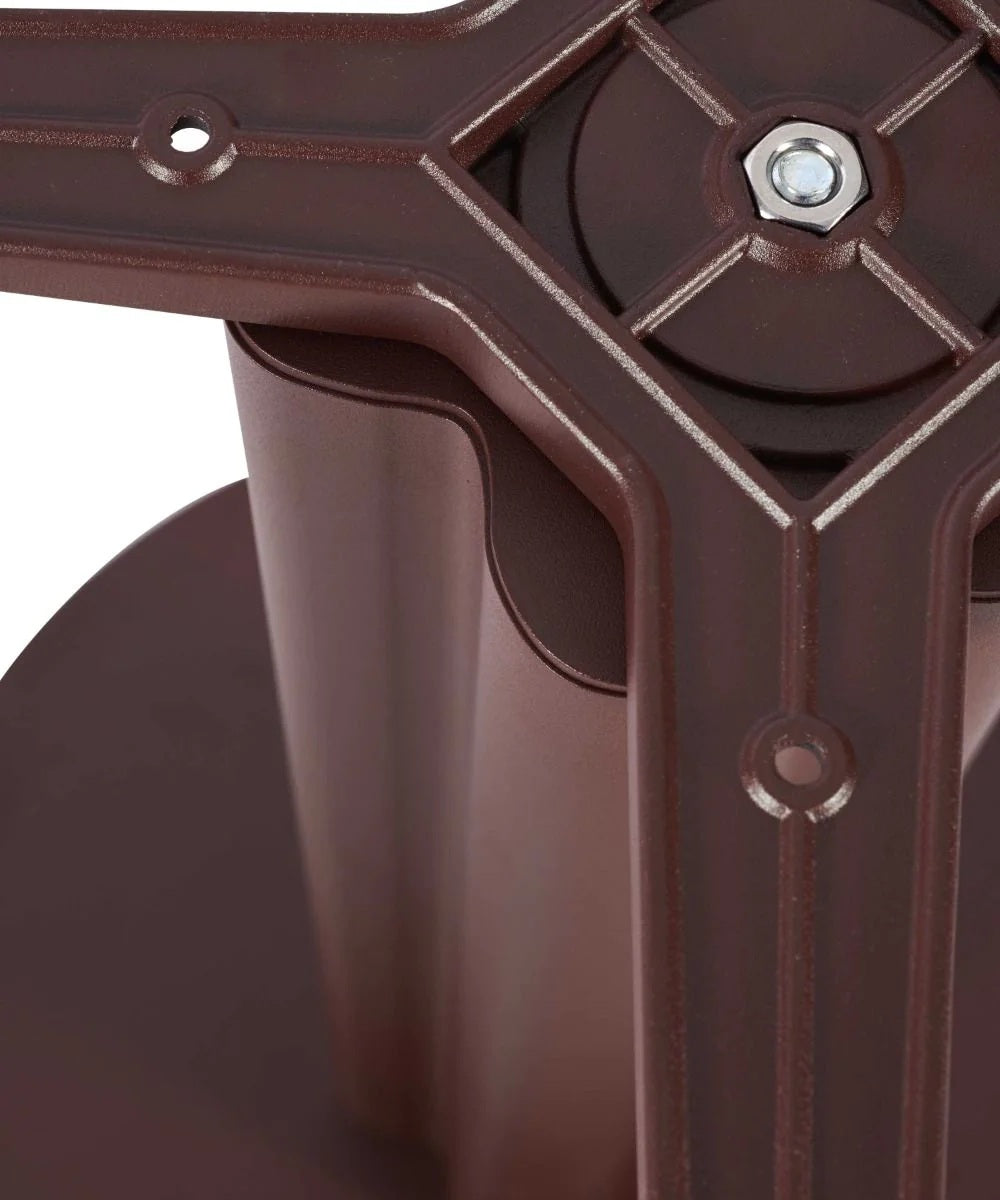 Norock Nrxtmh Dining Table Base - NOROCK™  NRxTMH 17 Inch Dining Table Base - Jarrah Brown - view 2