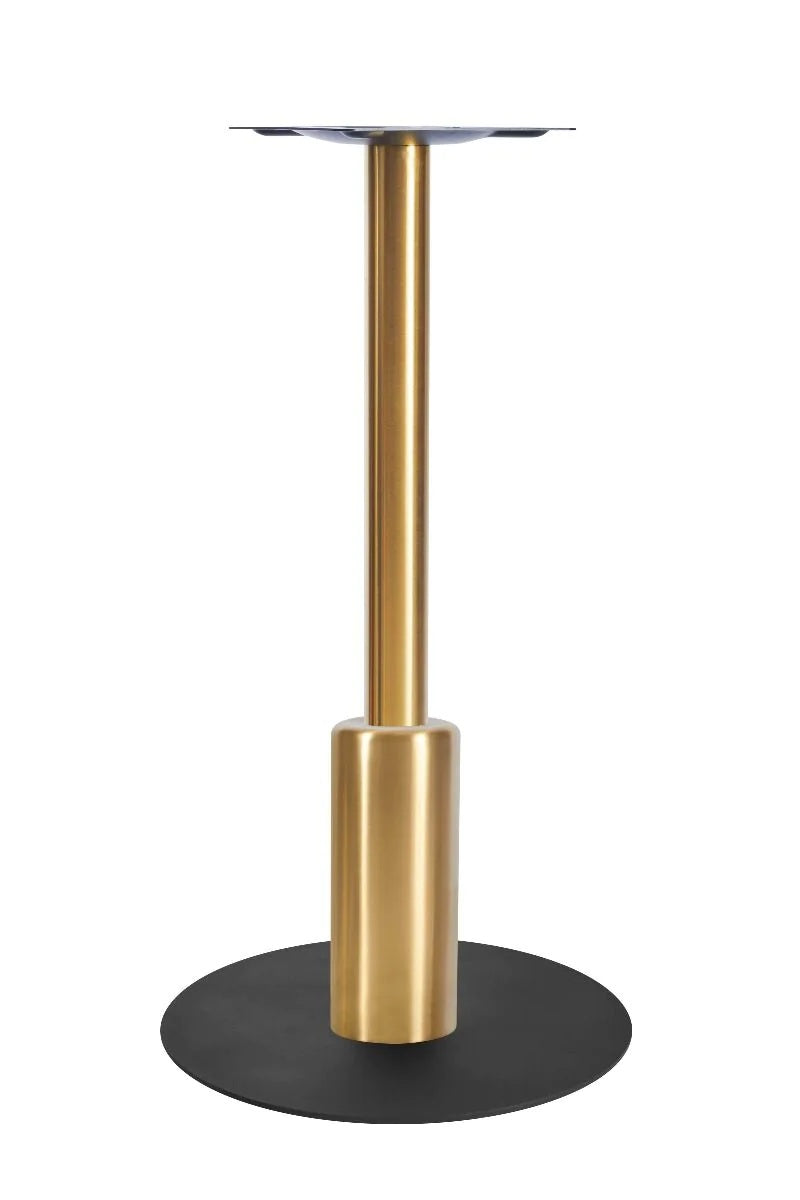 Titan Large All Black Table Base *3 Sleeve Height Options Available - Titan Large Base (Black) Poseur (Brs) 365mm Sleeve Brs - view 1