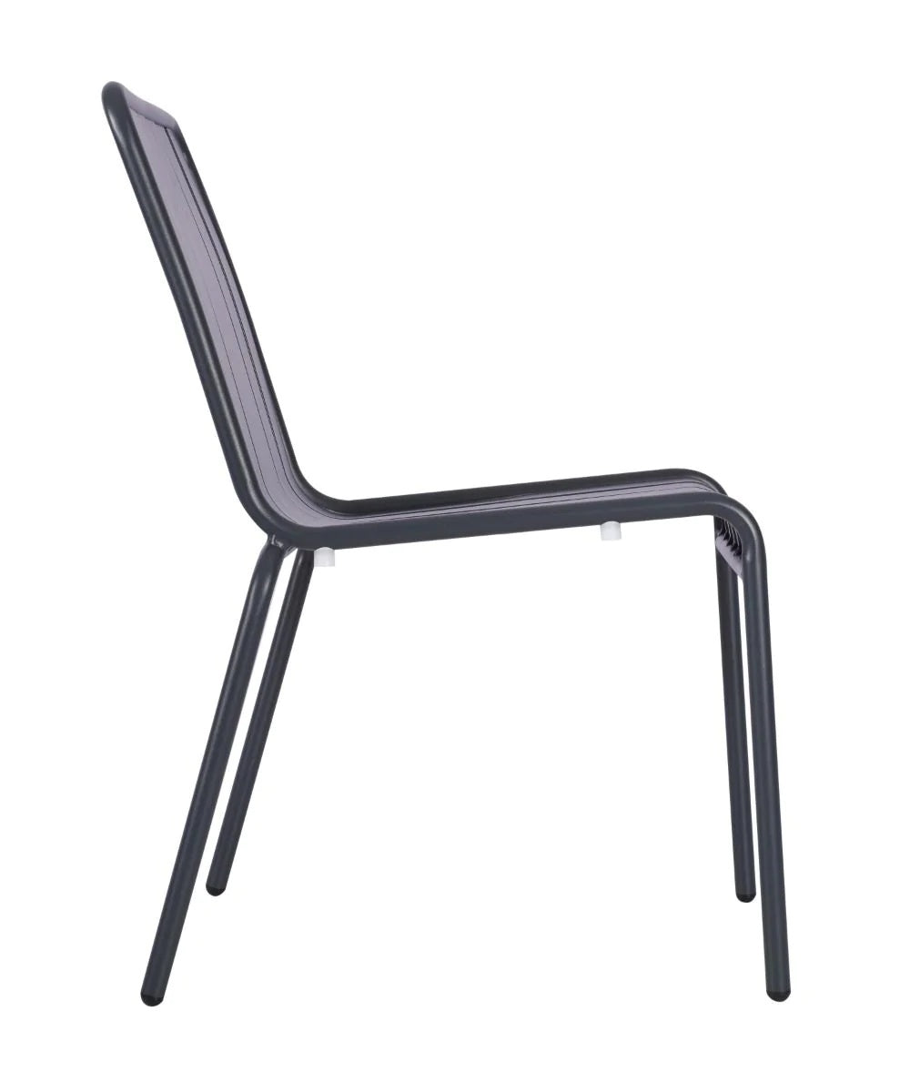 Biarritz Side Chair - Biarritz Side Chair (Anthracite) - view 3