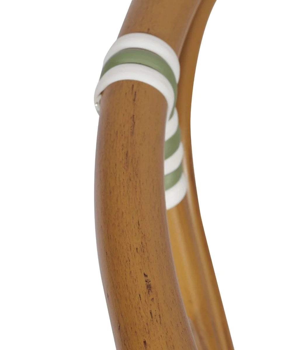Bordeaux Side Chair - Bordeaux Side Chair (Green & White) - view 6