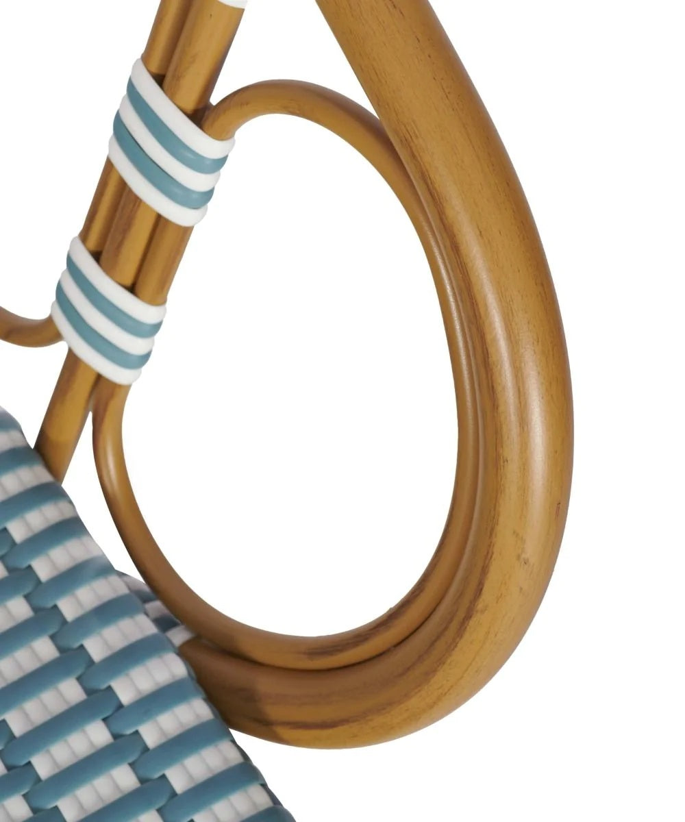 Bordeaux Armchair - Bordeaux Armchair (Blue & White) - view 5