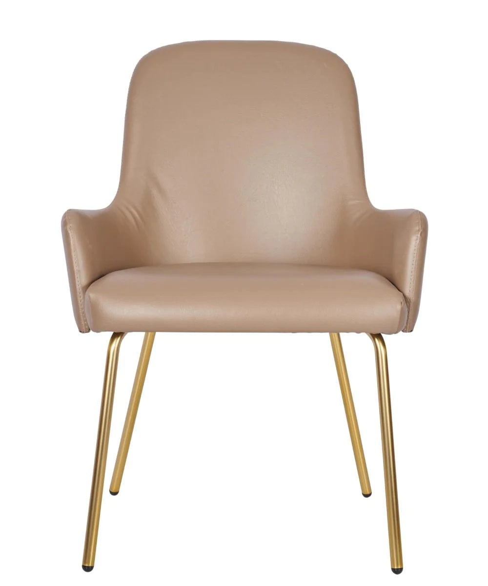 Camden Tube Frame Side Chair - Camden Side Chair Tube Frame (Brass) - view 2