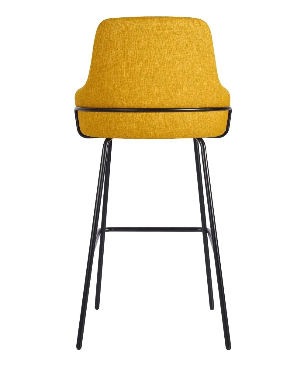 Camden Tube Frame High Stool - Camden High Stool Tube Frame (Black Frame) - view 4