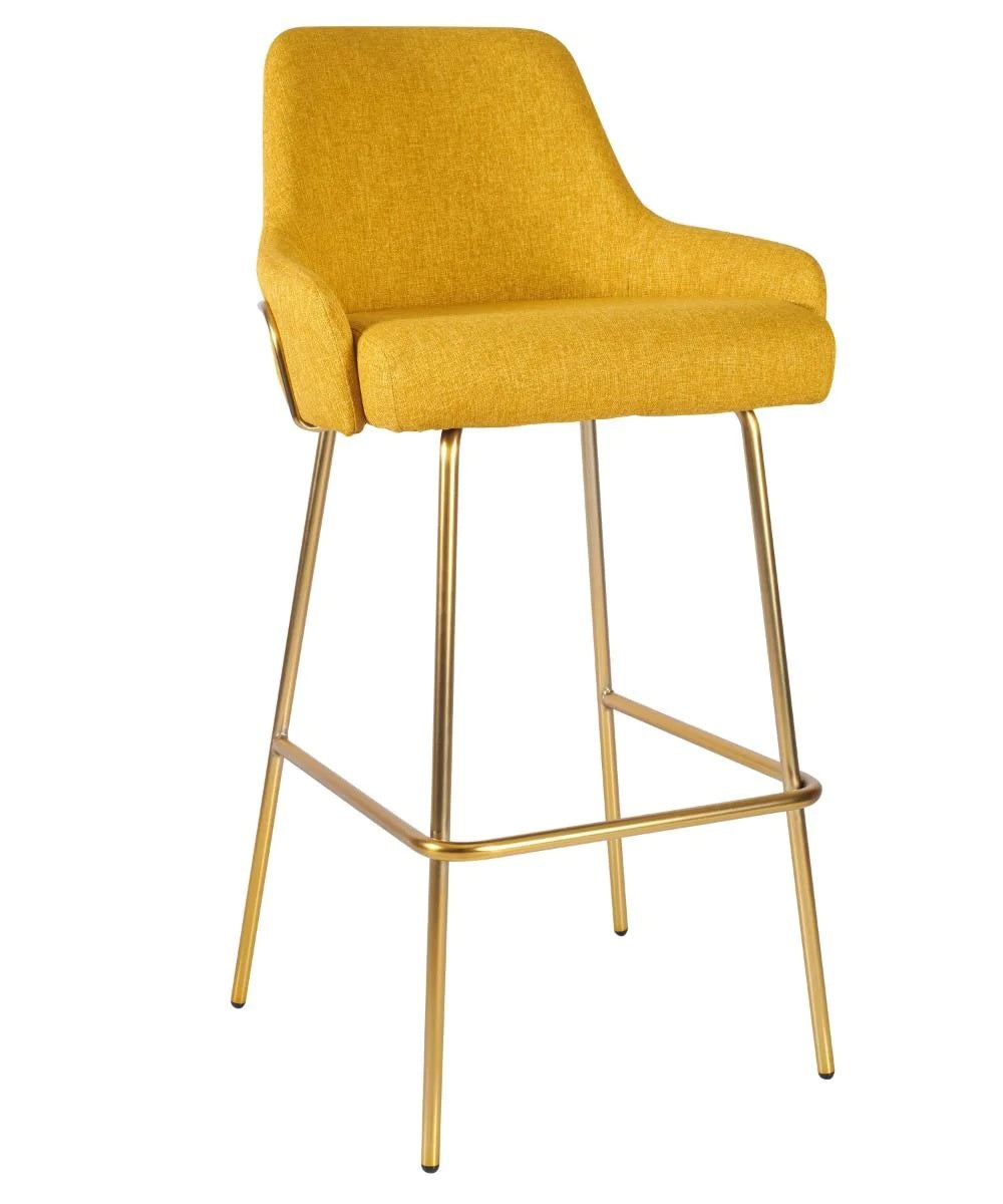 Camden Tube Frame High Stool - Camden High Stool Tube Frame (Brass) - view 1