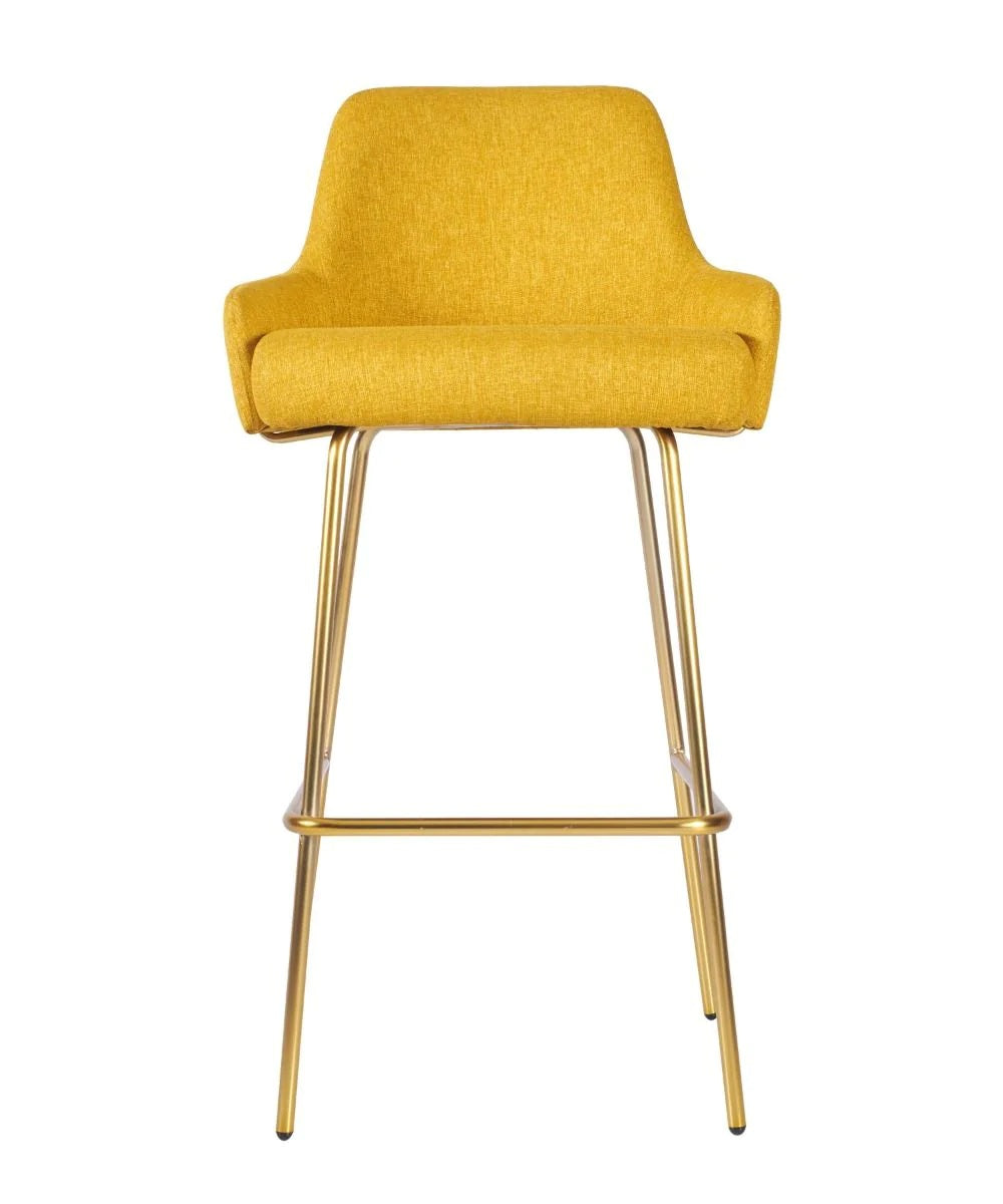 Camden Tube Frame High Stool - Camden High Stool Tube Frame (Brass) - view 2