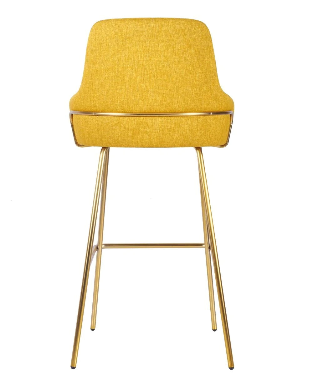 Camden Tube Frame High Stool - Camden High Stool Tube Frame (Brass) - view 4