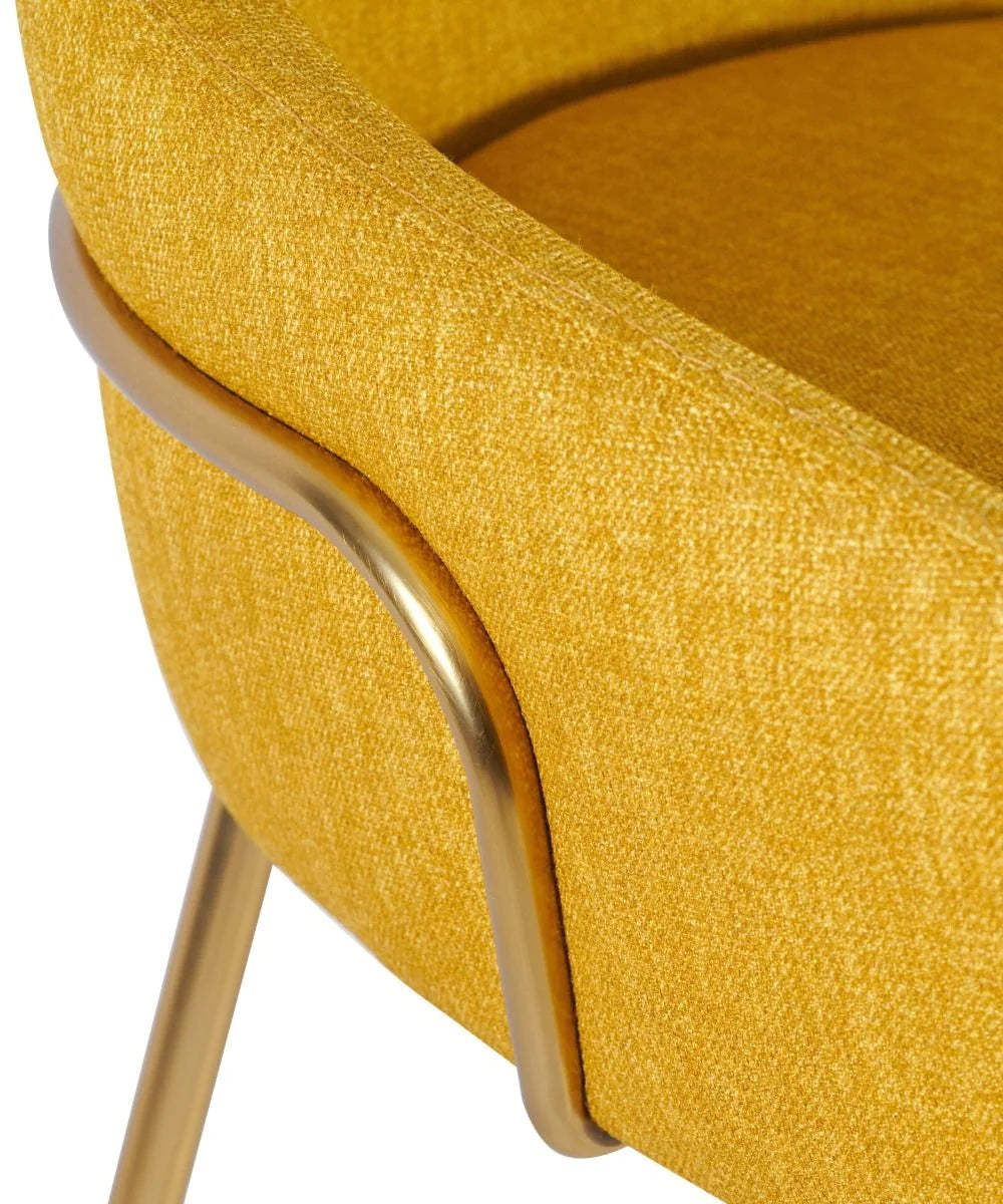 Camden Tube Frame High Stool - Camden High Stool Tube Frame (Brass) - view 5