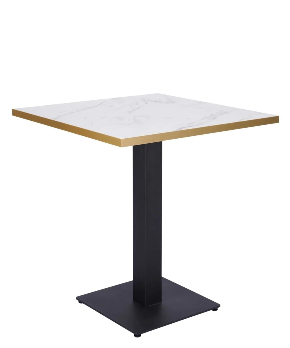 Egger Crystal Marble Laminate Top - Gold Edge - Laminate Top SQ60 - Crystal Marble (Gold Edge) - view 4