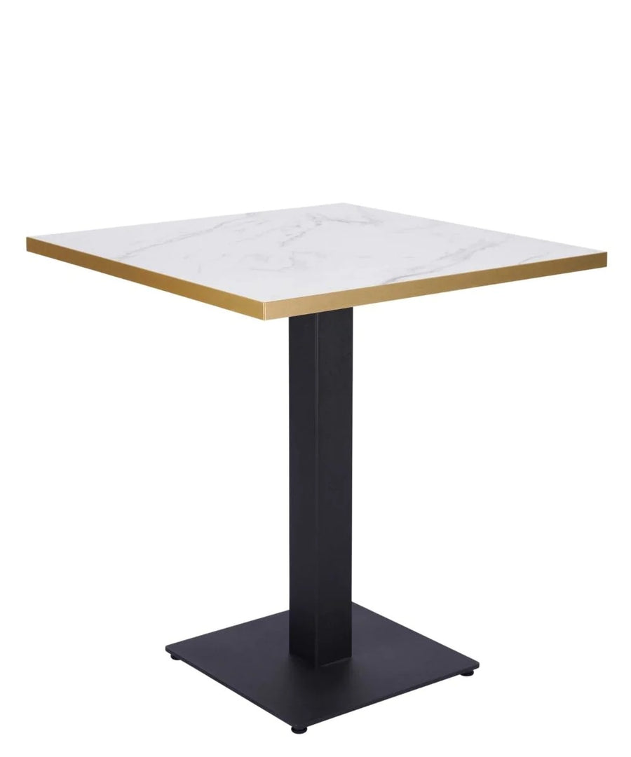 Egger Crystal Marble Laminate Top - Gold Edge - Laminate Top SQ60 - Crystal Marble (Gold Edge) - view 4