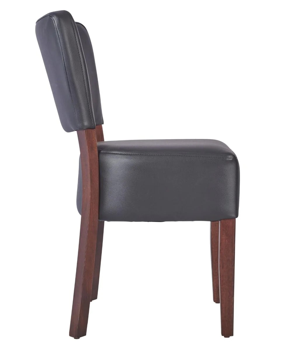 Trent Side Chair - Trent Side Chair UPH - Black - view 3
