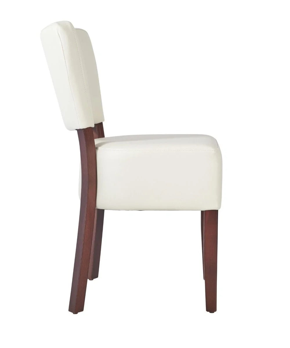 Trent Side Chair - Trent Side Chair UPH - Ivory  - view 3