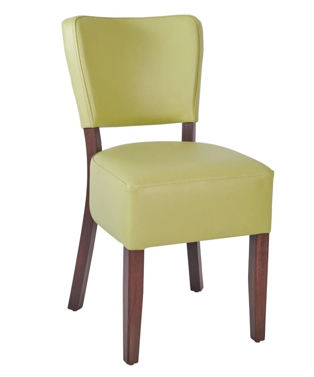 Trent Side Chair - Trent Side Chair UPH - Lime Green - view 1