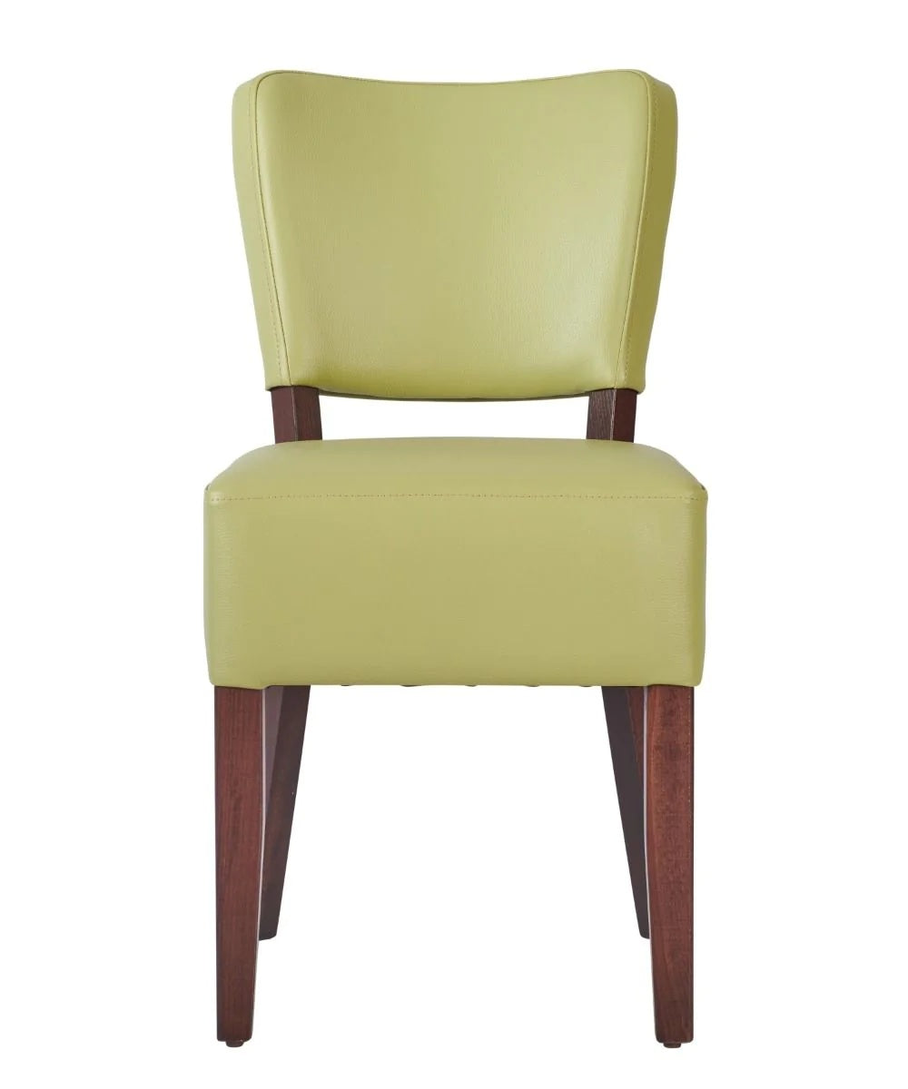 Trent Side Chair - Trent Side Chair UPH - Lime Green - view 2